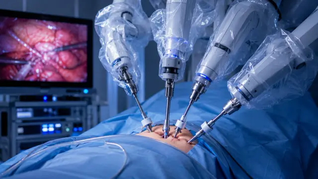Robotic Prostatectomy illustration