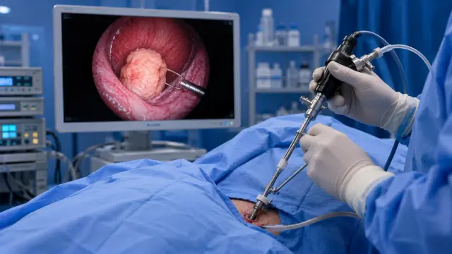Transurethral Resection of the Prostate (TURP) illustration